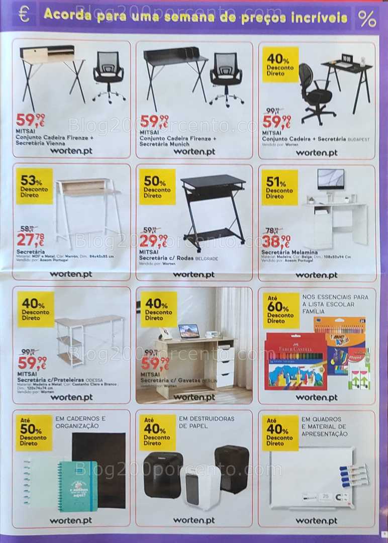 Antevisão Folheto WORTEN Promoções de 16 a 30 setembro