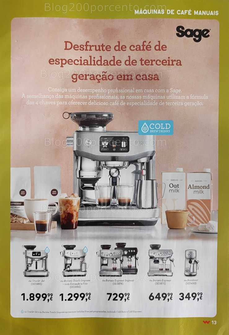 Antevisão Folheto WORTEN Especial Café Promoções de 9 a 29 setembro