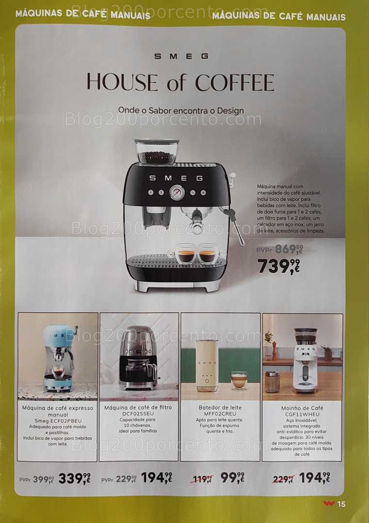 Antevisão Folheto WORTEN Especial Café Promoções de 9 a 29 setembro