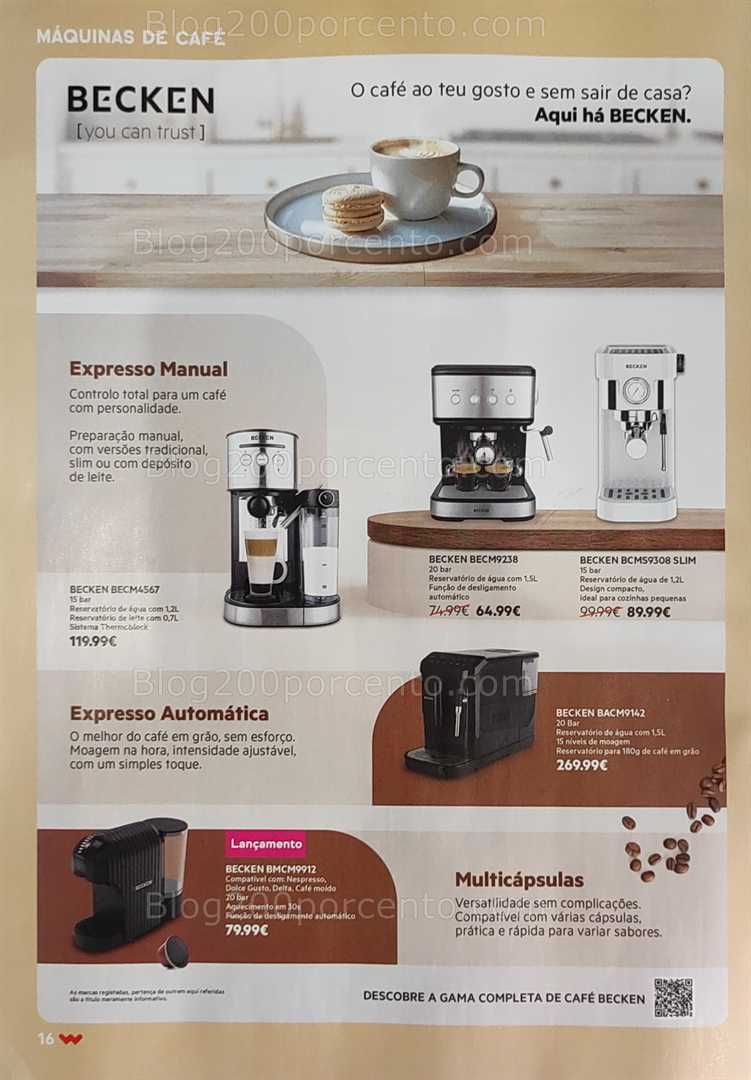 Antevisão Folheto WORTEN Especial Café Promoções de 9 a 29 setembro