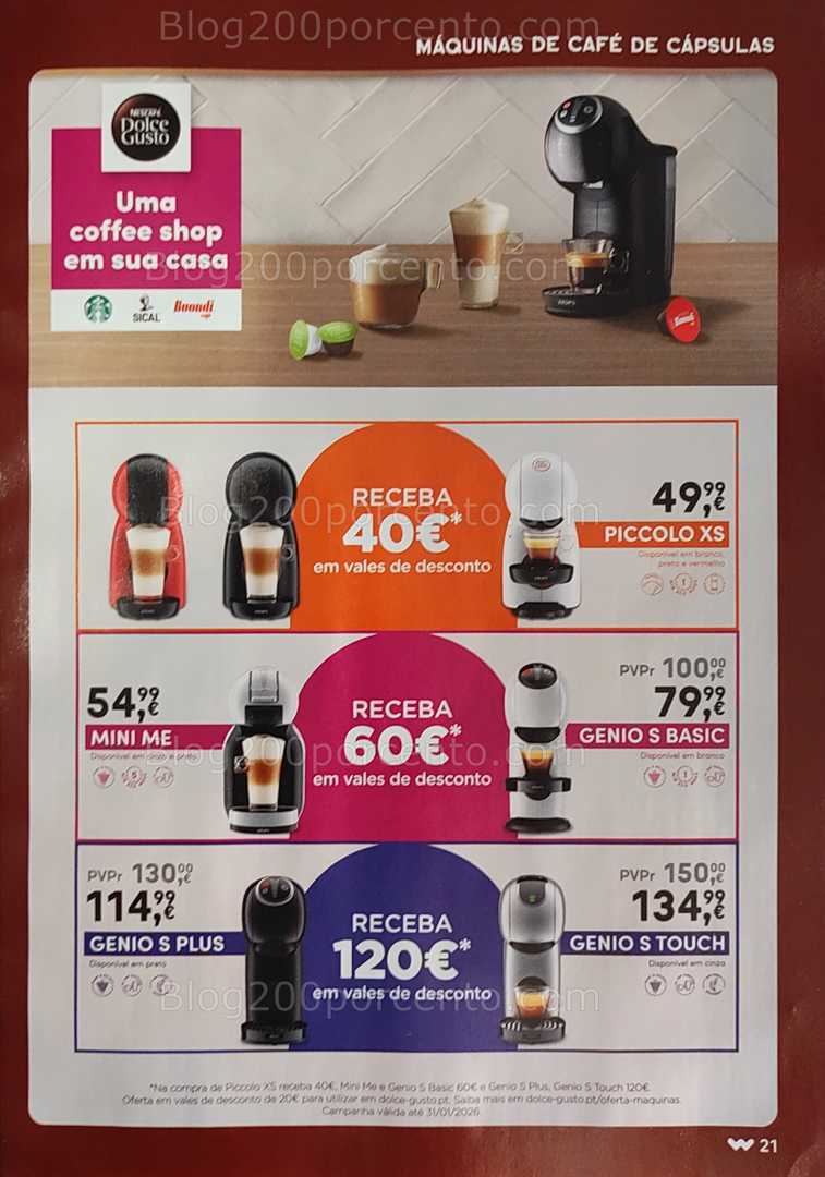 Antevisão Folheto WORTEN Especial Café Promoções de 9 a 29 setembro