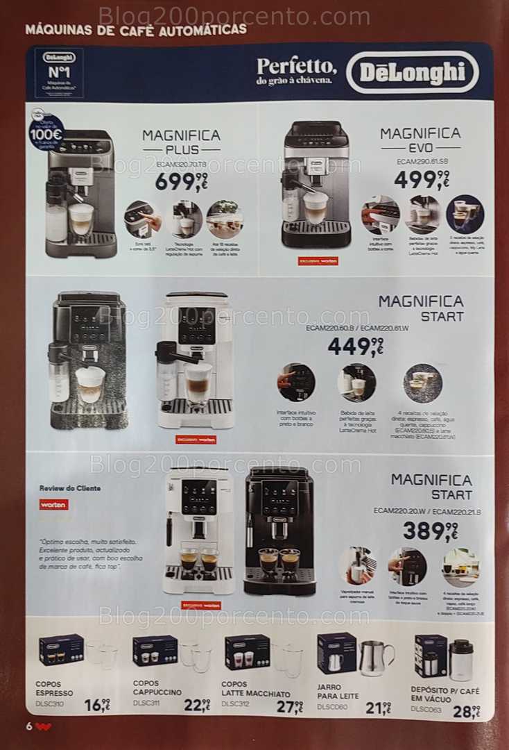 Antevisão Folheto WORTEN Especial Café Promoções de 9 a 29 setembro