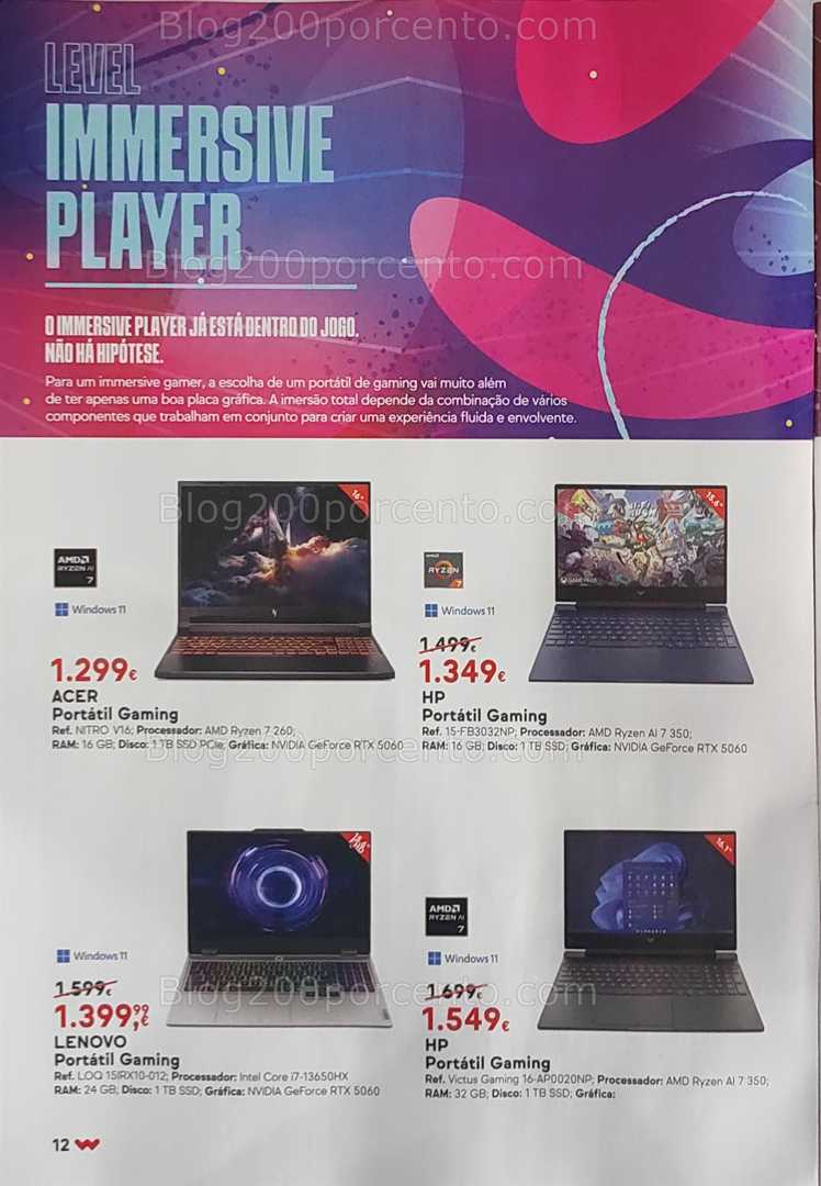 Antevisão Folheto WORTEN Game Ring Promoções até 20 outubro