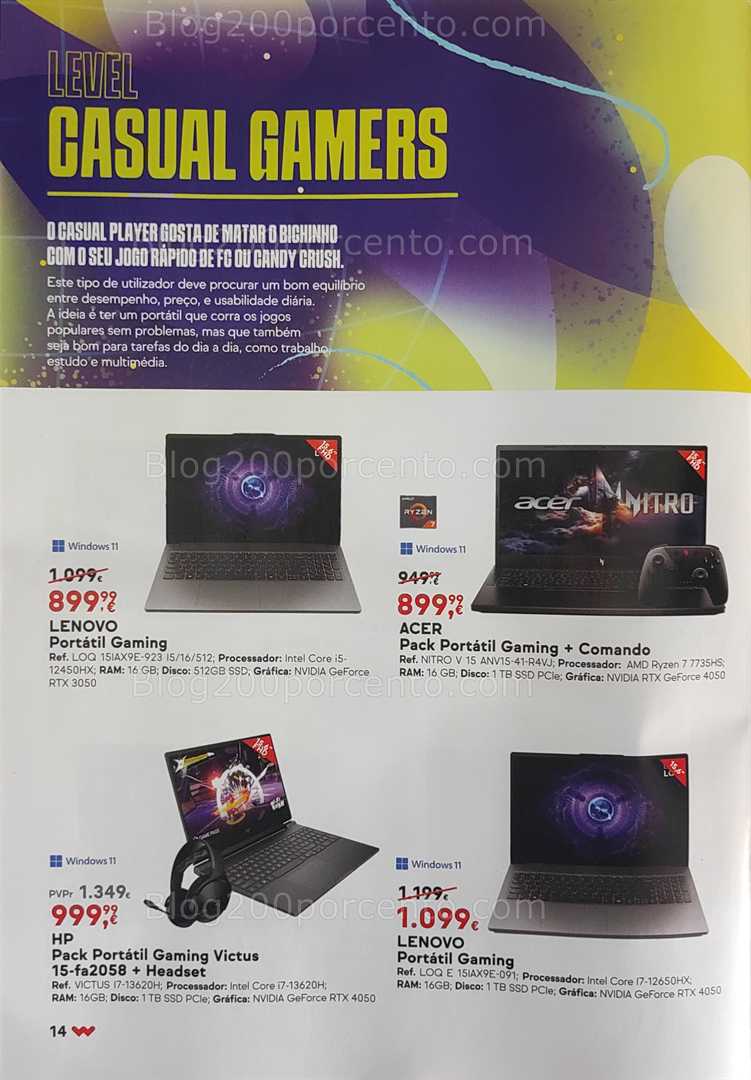 Antevisão Folheto WORTEN Game Ring Promoções até 20 outubro