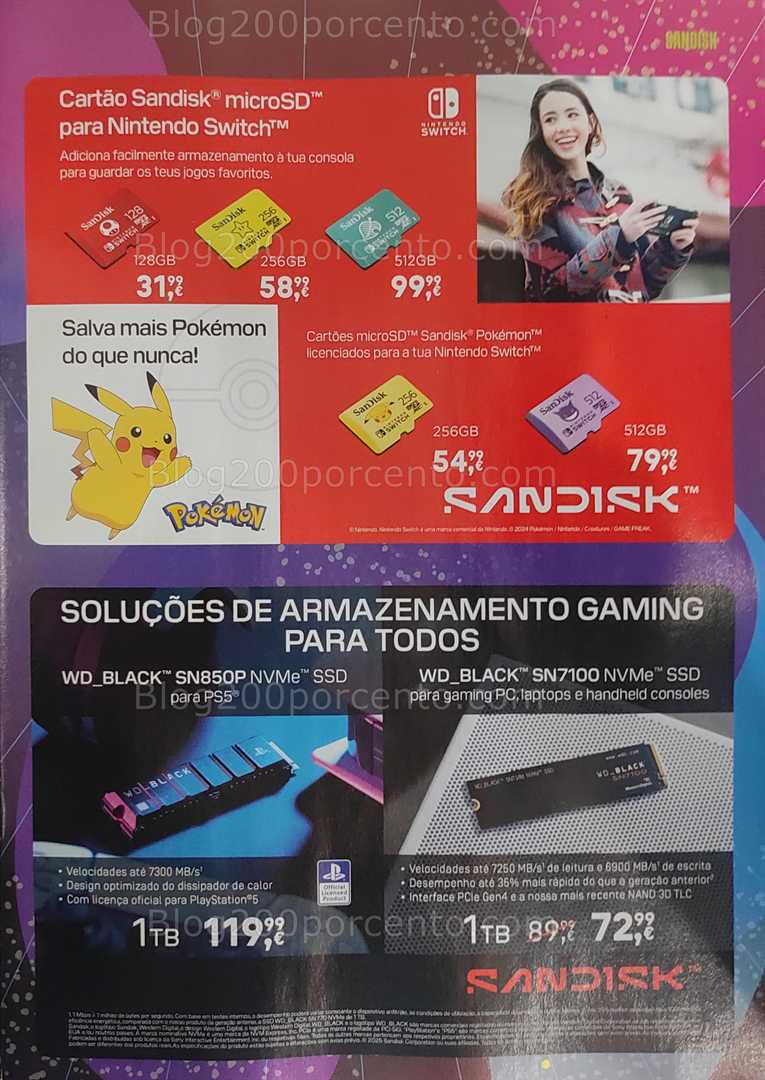 Antevisão Folheto WORTEN Game Ring Promoções até 20 outubro