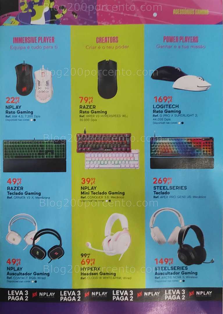 Antevisão Folheto WORTEN Game Ring Promoções até 20 outubro