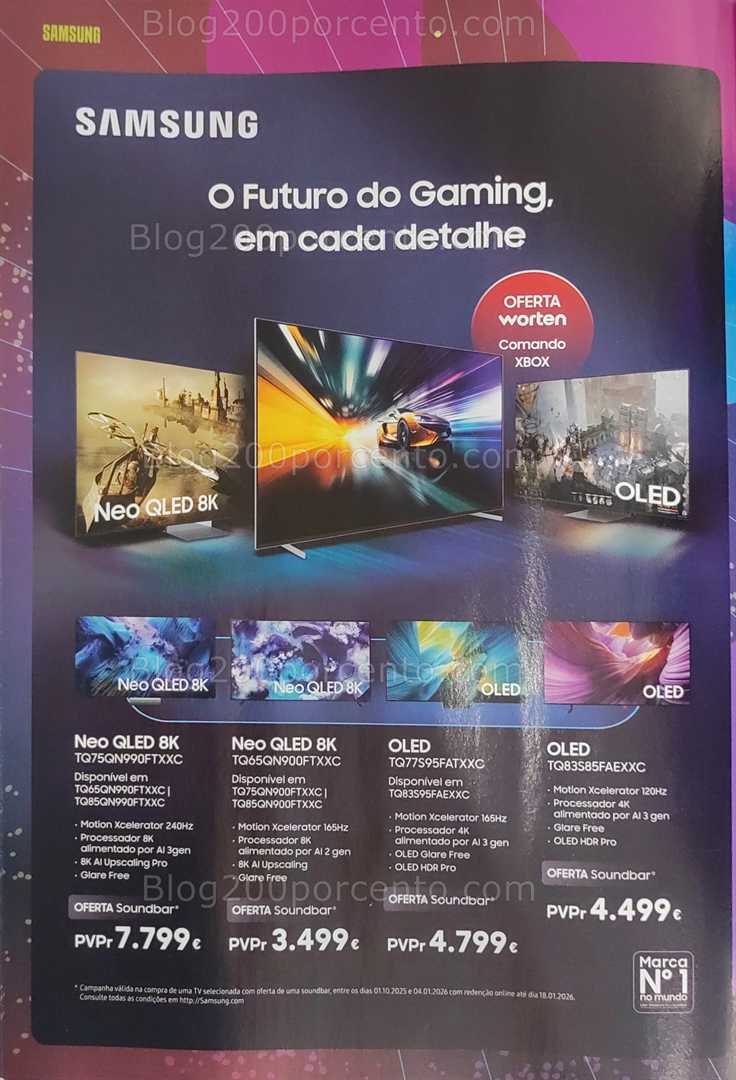 Antevisão Folheto WORTEN Game Ring Promoções até 20 outubro