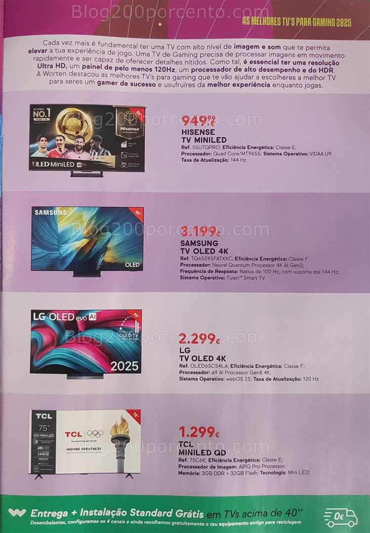 Antevisão Folheto WORTEN Game Ring Promoções até 20 outubro