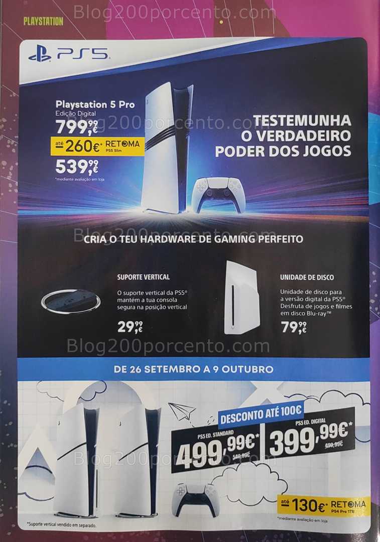 Antevisão Folheto WORTEN Game Ring Promoções até 20 outubro