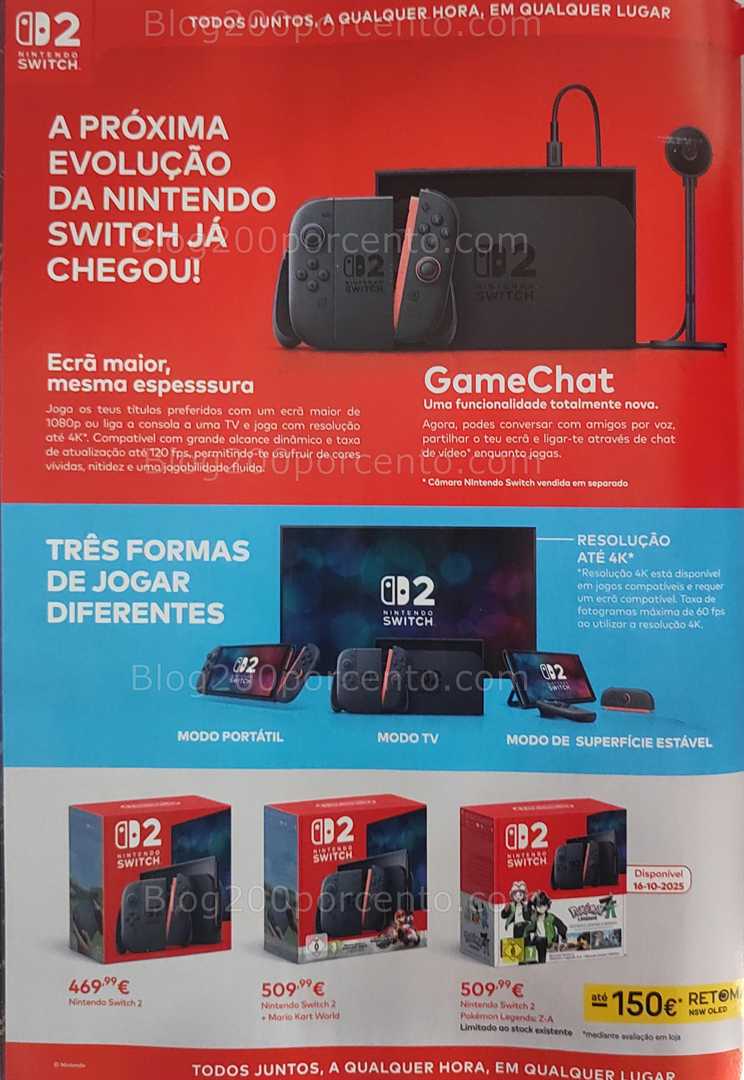Antevisão Folheto WORTEN Game Ring Promoções até 20 outubro