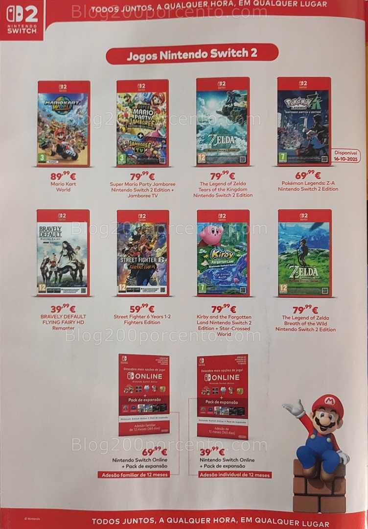 Antevisão Folheto WORTEN Game Ring Promoções até 20 outubro