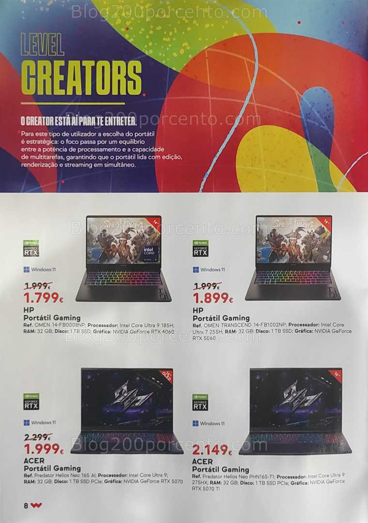 Antevisão Folheto WORTEN Game Ring Promoções até 20 outubro