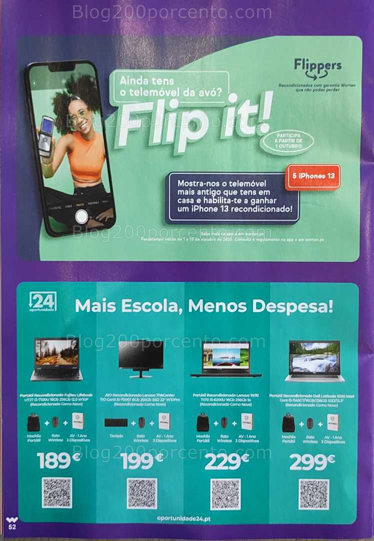 Antevisão Folheto WORTEN Promoções de 23 setembro a 13 outubro