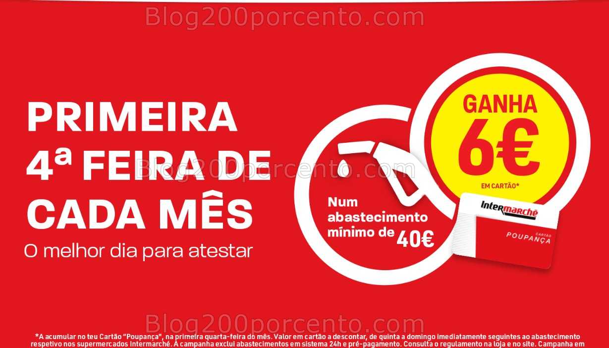 Alerta - Oferta de 6€ INTERMARCHÉ só quarta - 7 janeiro