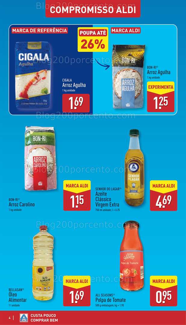 Antevisão Folheto ALDI Especial Poupança Promoções a partir de 5 janeiro