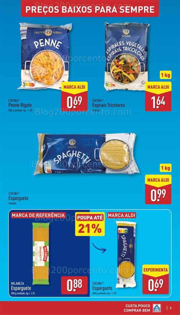 Antevisão Folheto ALDI Especial Poupança Promoções a partir de 5 janeiro
