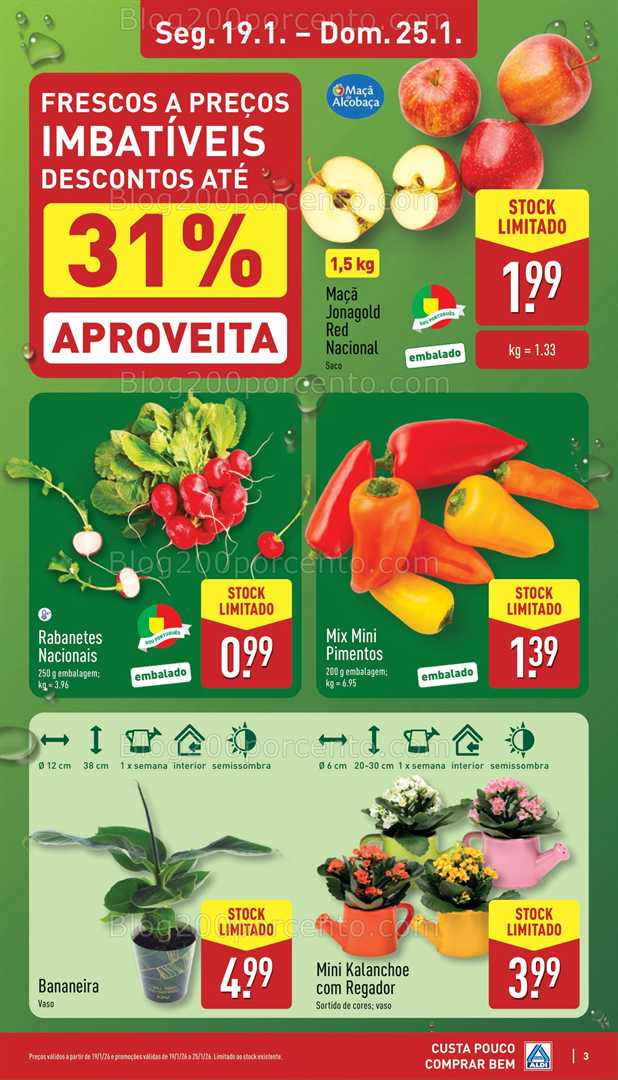 Antevisão Folheto ALDI Promoções de 19 a 25 janeiro - Edição Digital