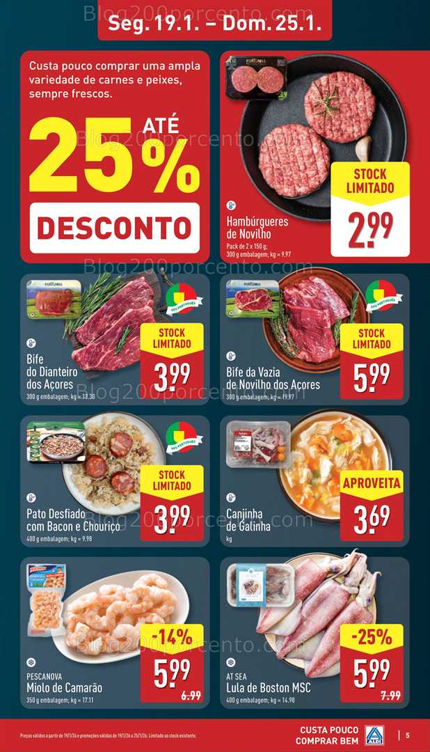 Antevisão Folheto ALDI Promoções de 19 a 25 janeiro - Edição Digital