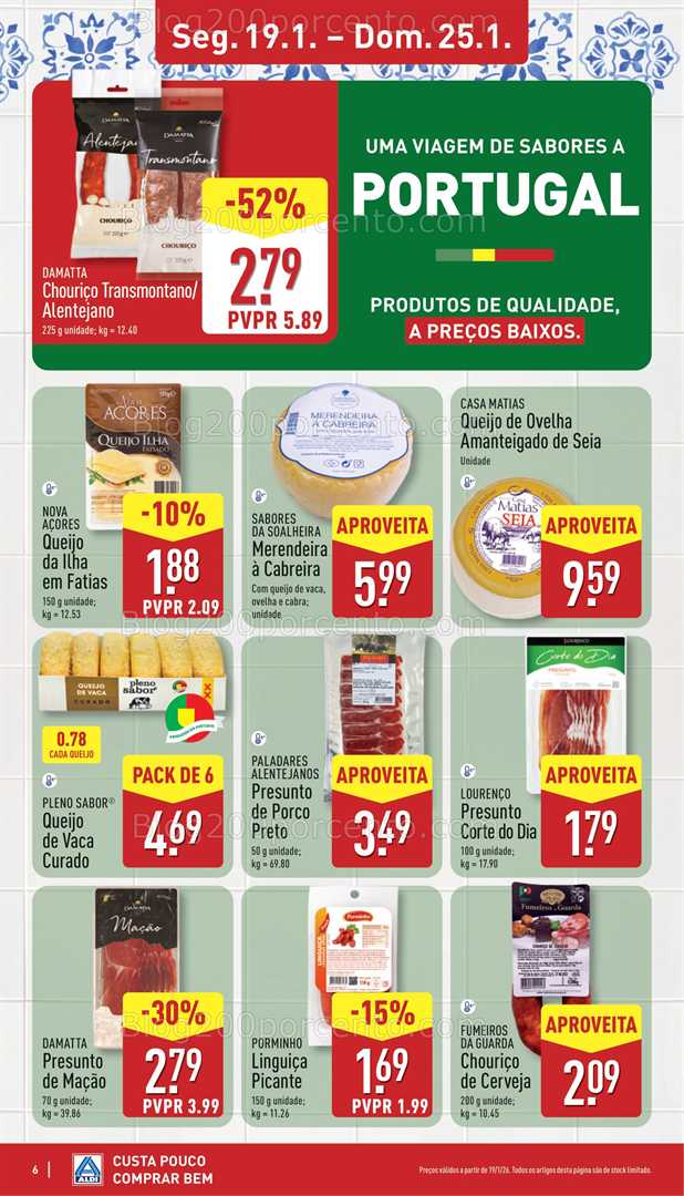 Antevisão Folheto ALDI Promoções de 19 a 25 janeiro - Edição Digital