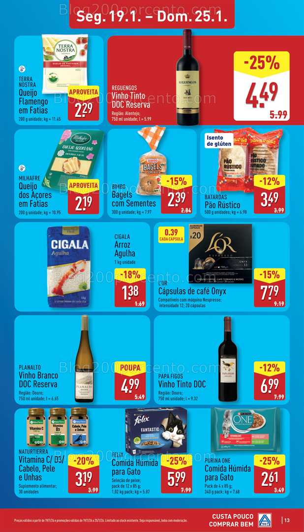 Antevisão Folheto ALDI Promoções de 19 a 25 janeiro - Edição Digital