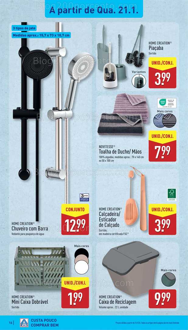 Antevisão Folheto ALDI Promoções de 19 a 25 janeiro - Edição Digital