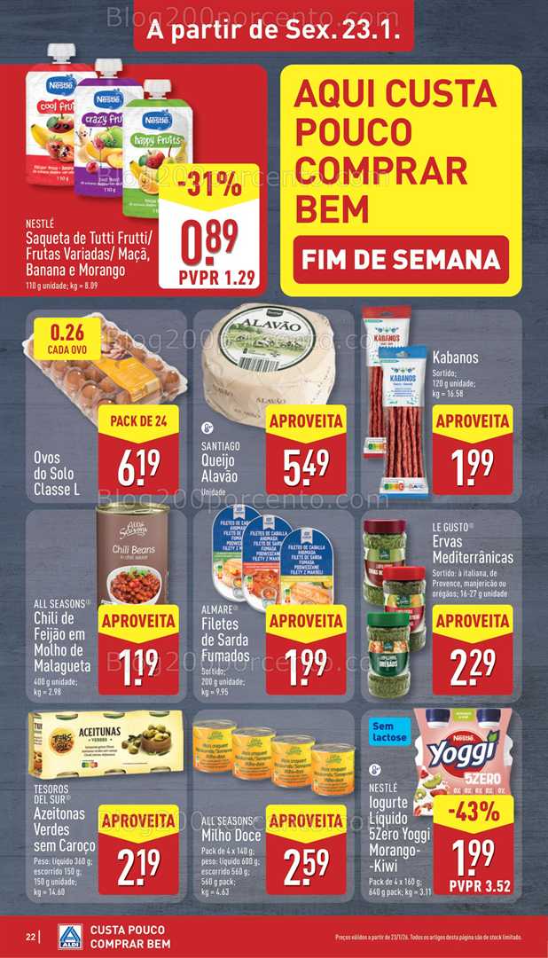 Antevisão Folheto ALDI Promoções de 19 a 25 janeiro - Edição Digital