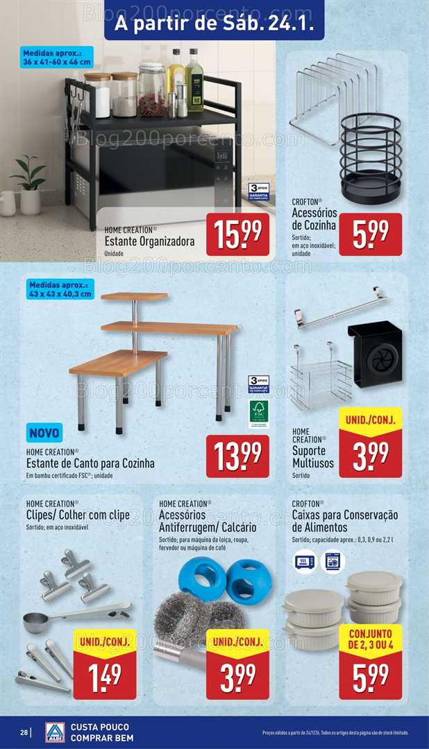 Antevisão Folheto ALDI Promoções de 19 a 25 janeiro - Edição Digital