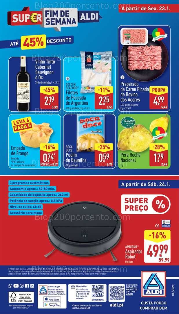 Antevisão Folheto ALDI Promoções de 19 a 25 janeiro - Edição Digital