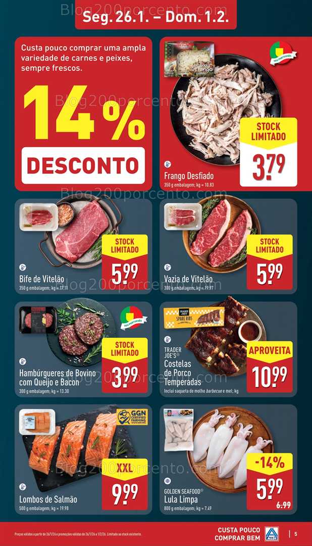 Antevisão Folheto ALDI Promoções de 26 janeiro a 1 fevereiro - Edição Digital