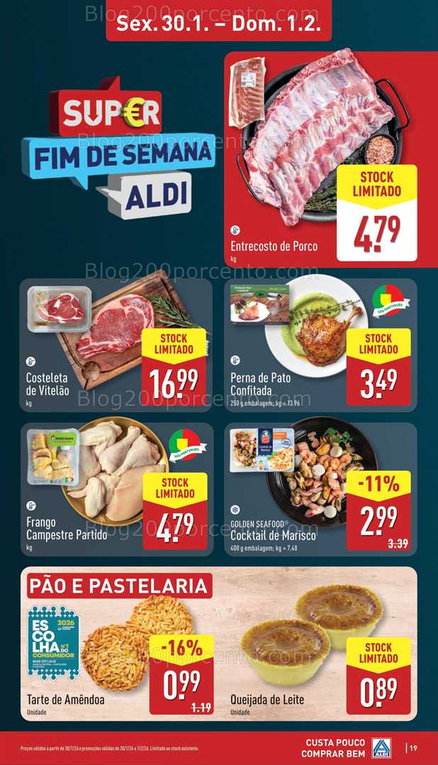 Antevisão Folheto ALDI Promoções de 26 janeiro a 1 fevereiro - Edição Digital