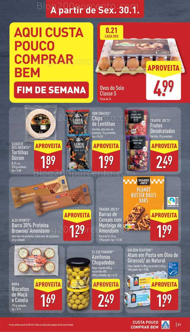 Antevisão Folheto ALDI Promoções de 26 janeiro a 1 fevereiro - Edição Digital