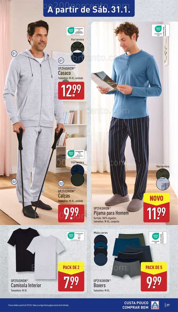 Antevisão Folheto ALDI Bazar Promoções de 28 janeiro a 1 fevereiro