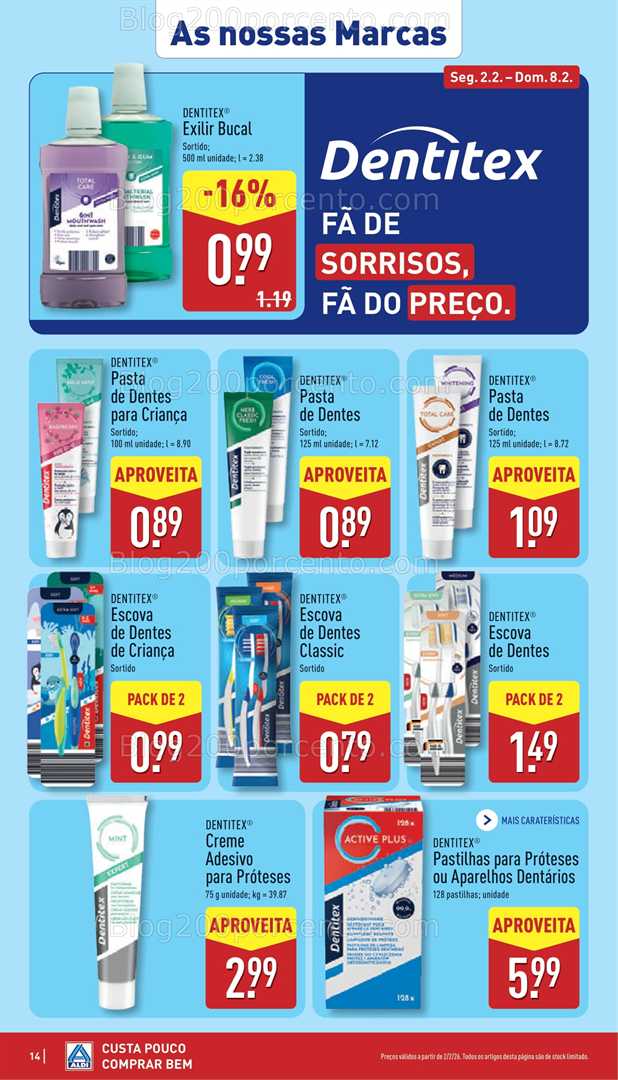 Antevisão Folheto ALDI Promoções de 2 a 8 fevereiro - Edição Digital