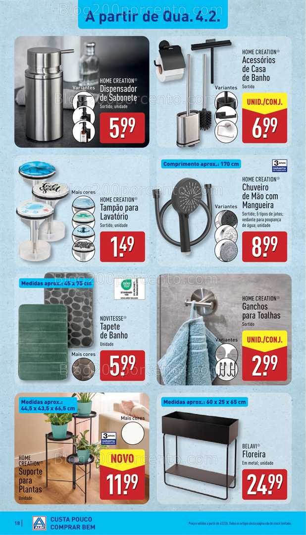 Antevisão Folheto ALDI Promoções de 2 a 8 fevereiro - Edição Digital