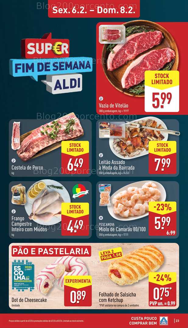 Antevisão Folheto ALDI Promoções de 2 a 8 fevereiro - Edição Digital