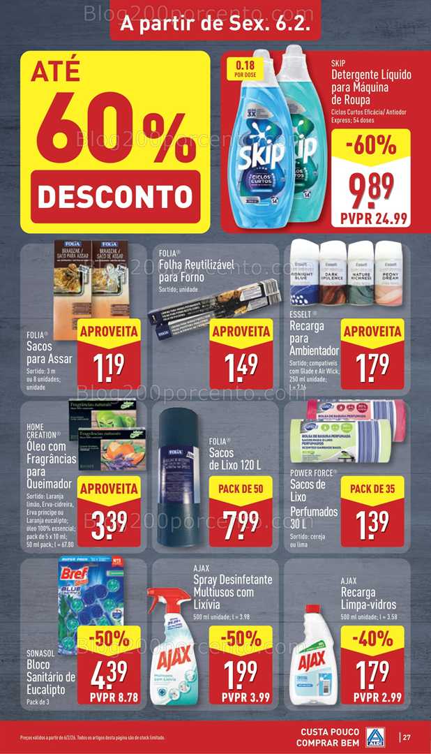 Antevisão Folheto ALDI Promoções de 2 a 8 fevereiro - Edição Digital