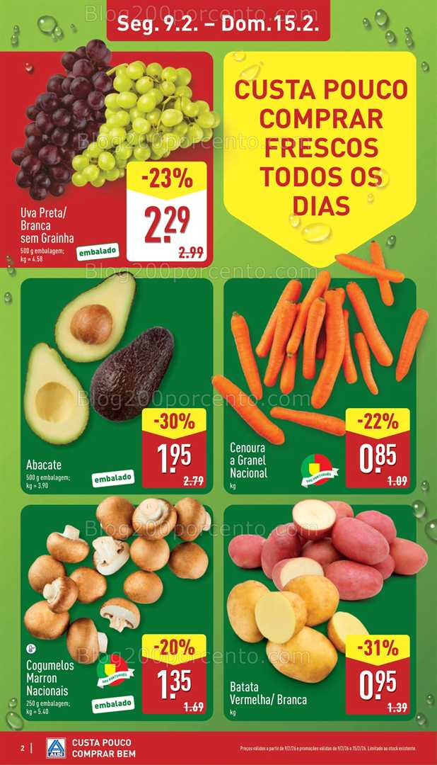 Antevisão Folheto ALDI Bazar Promoções de 9 a 15 fevereiro