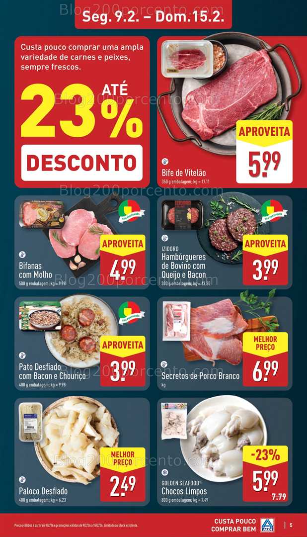 Antevisão Folheto ALDI Bazar Promoções de 9 a 15 fevereiro
