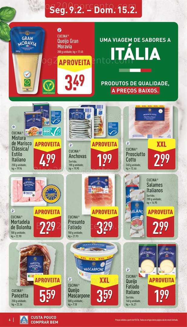 Antevisão Folheto ALDI Bazar Promoções de 9 a 15 fevereiro