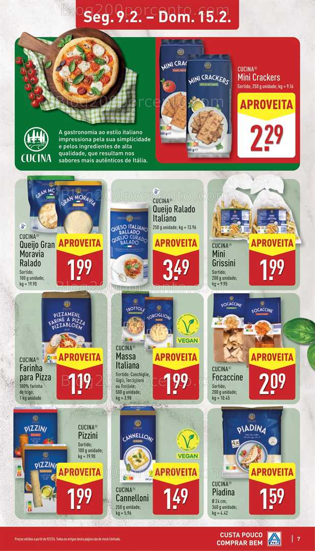 Antevisão Folheto ALDI Bazar Promoções de 9 a 15 fevereiro