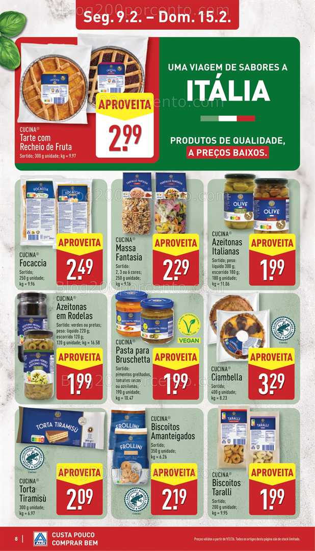 Antevisão Folheto ALDI Bazar Promoções de 9 a 15 fevereiro