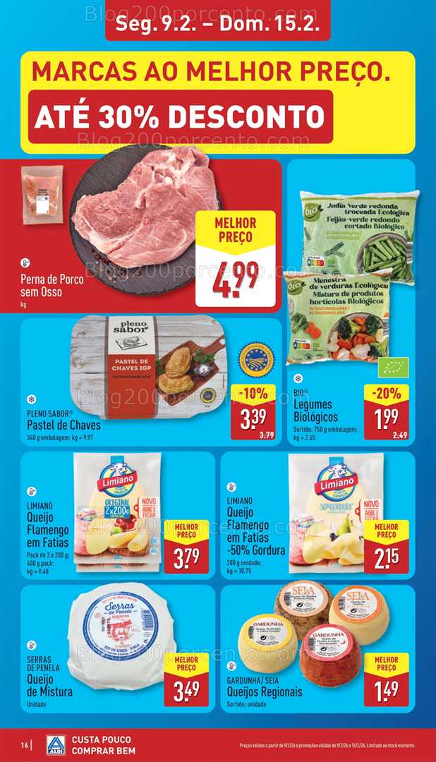 Antevisão Folheto ALDI Bazar Promoções de 9 a 15 fevereiro
