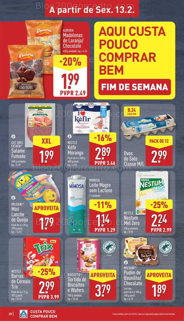 Antevisão Folheto ALDI Bazar Promoções de 9 a 15 fevereiro