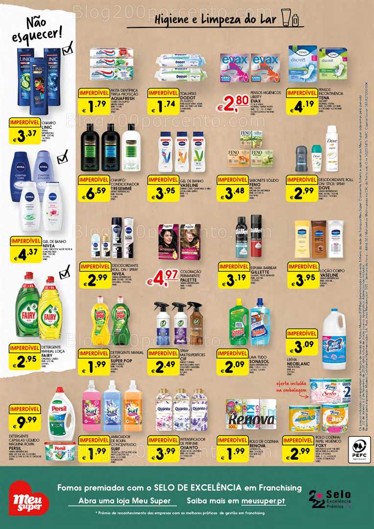Antevisão Folheto MEU SUPER Promoções de 22 janeiro a 2 fevereiro