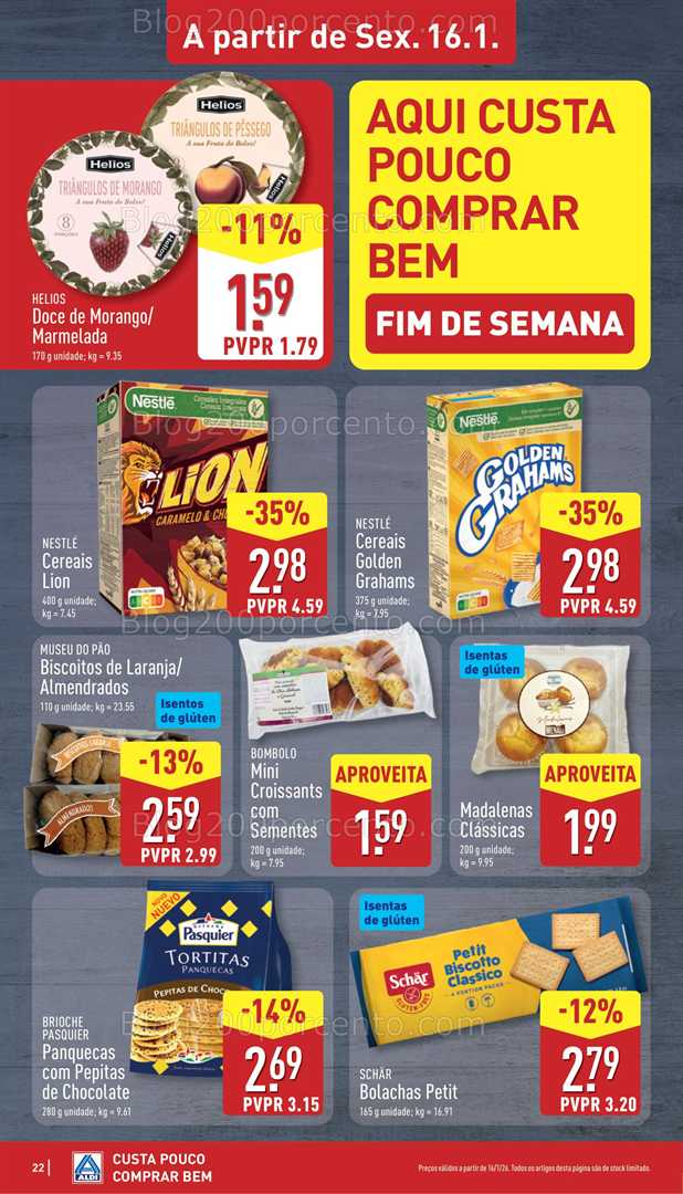 Antevisão Folheto ALDI Promoções de 12 a 18 janeiro