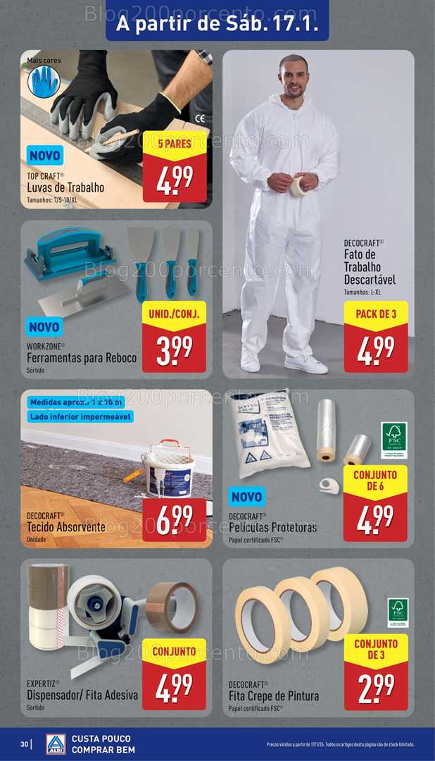 Antevisão Folheto ALDI Promoções de 12 a 18 janeiro