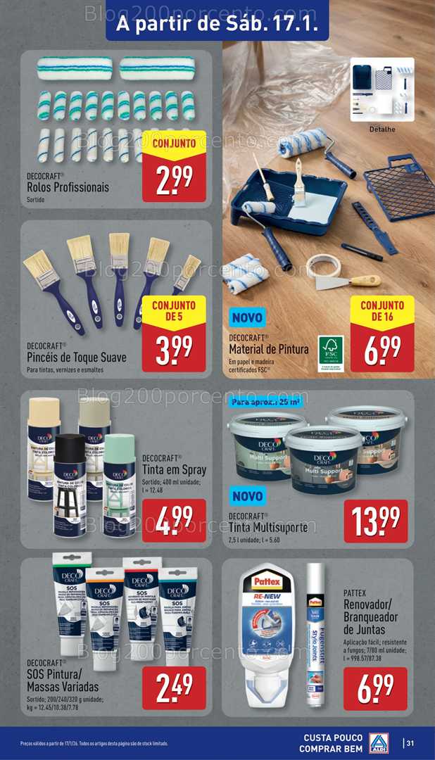 Antevisão Folheto ALDI Promoções de 12 a 18 janeiro