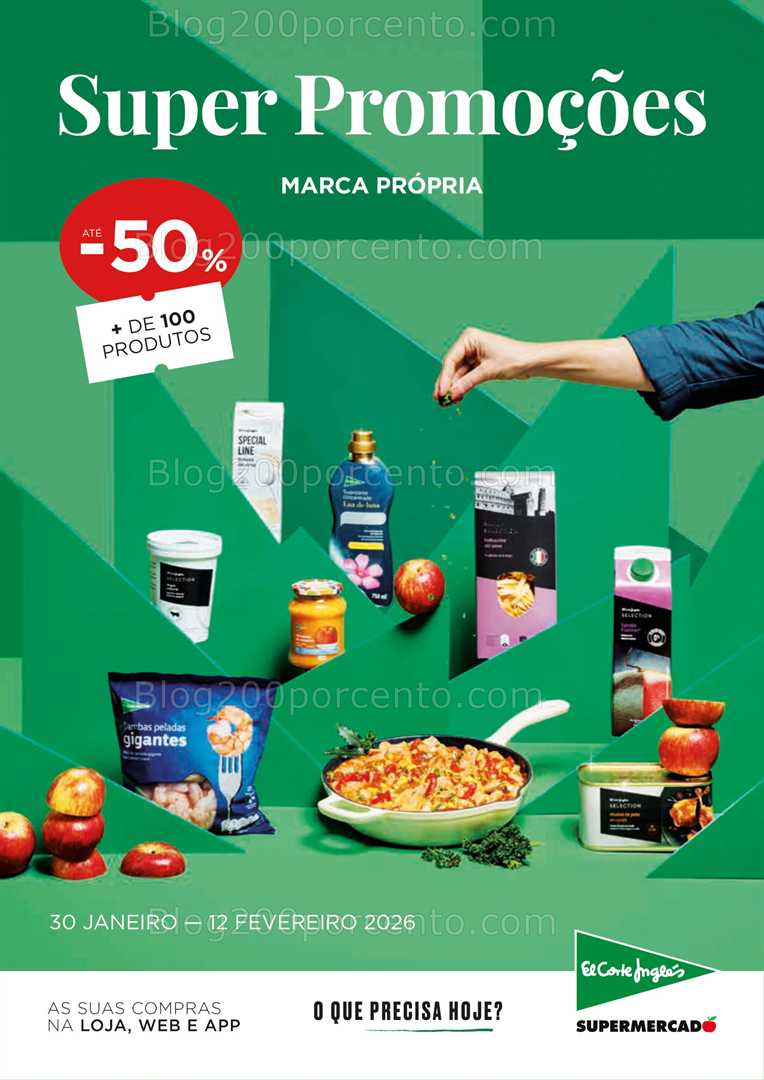 Antevisão Folheto EL CORTE INGLÉS Promoções de 30 janeiro a 12 fevereiro