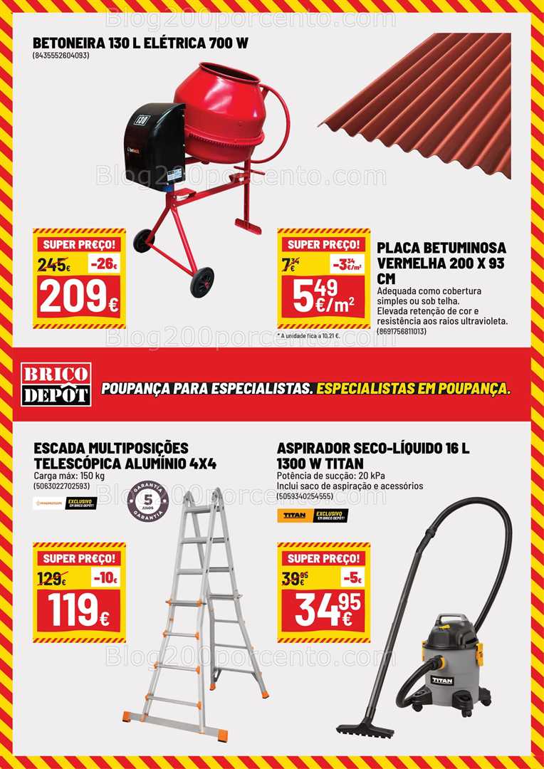 Antevisão Folheto BRICO DEPÔT Promoções de 30 janeiro a 26 fevereiro