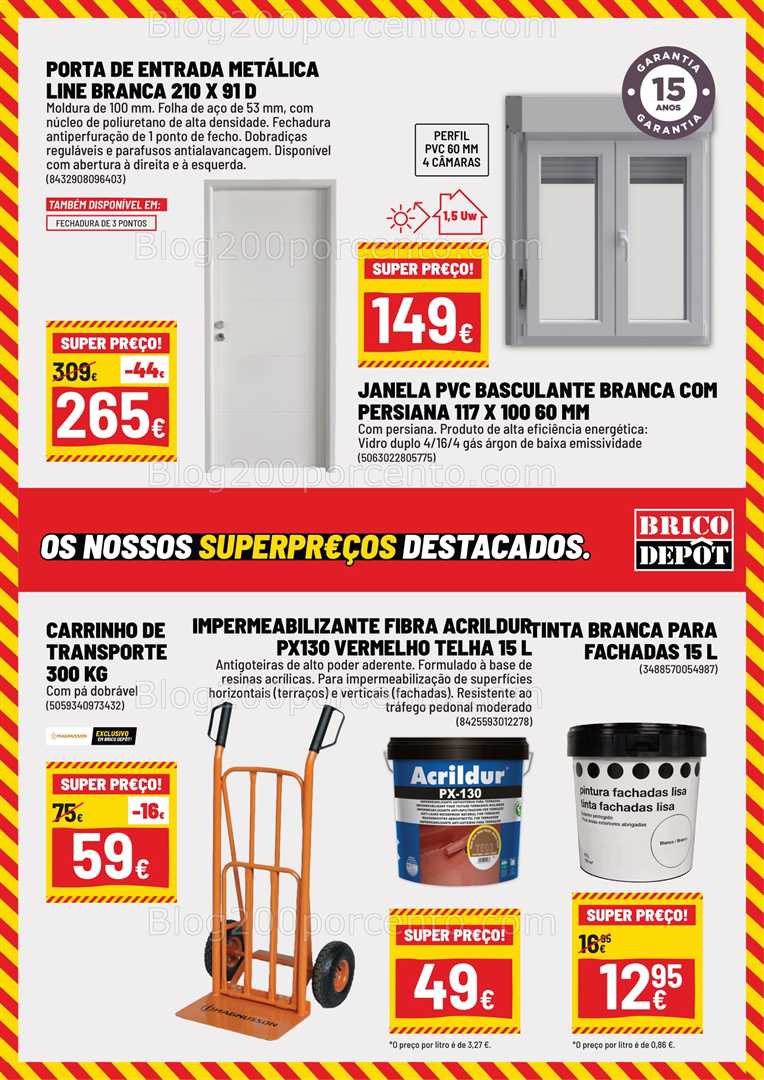 Antevisão Folheto BRICO DEPÔT Promoções de 30 janeiro a 26 fevereiro